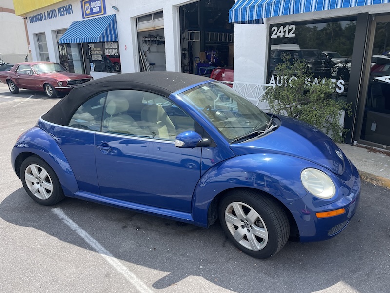 VW Beetle Convertable